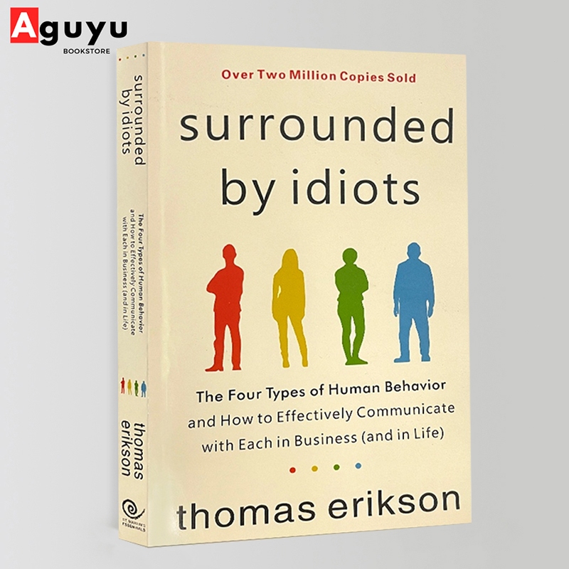 【หนังสือภาษาอังกฤษ】Surrounded by Idiots by Thomas Erikson หนังสือพัฒนาตนเอง