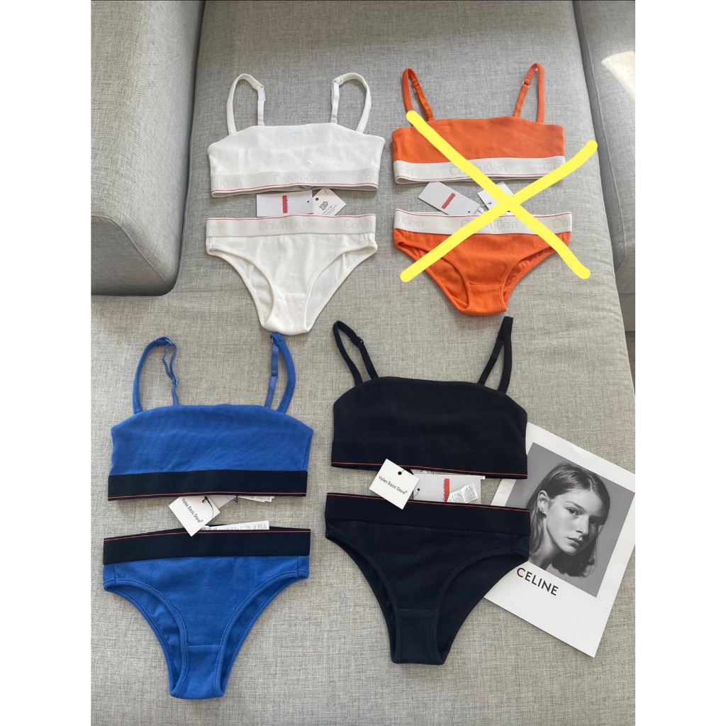 CK bra set บิกินี่ ชุดว่ายน้ำ ป้าย Valen Basic store