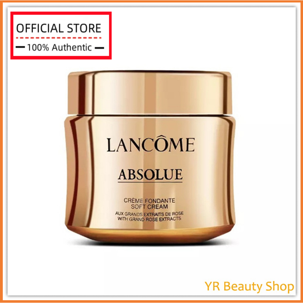 ลังโคม ครีม Absolue Soft Cream 60ml แอบโซลูทซอฟท์ครีม ไฮเดรต ให้ความชุ่มชื้น ผลิตภัณฑ์ดูแลผิวหน้า ครีมต่อต้านริ้วรอย