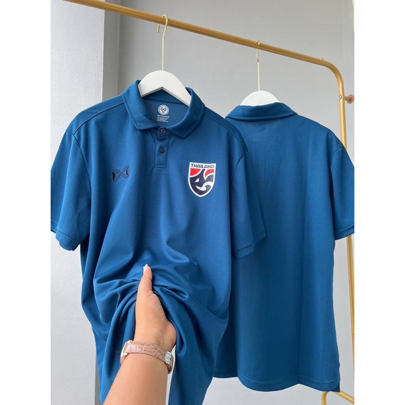 เสื้อโปโล Warrix รุ่นpin พร้อมโลโก้ใหม่สี