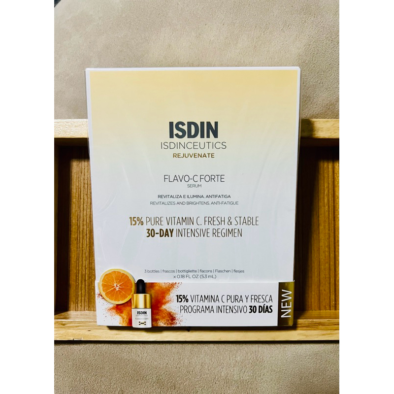 (ฉลากไทย) ISDIN ISDINCEUTICS FLAVO-C FORTE แพ็ค 3 ขวด