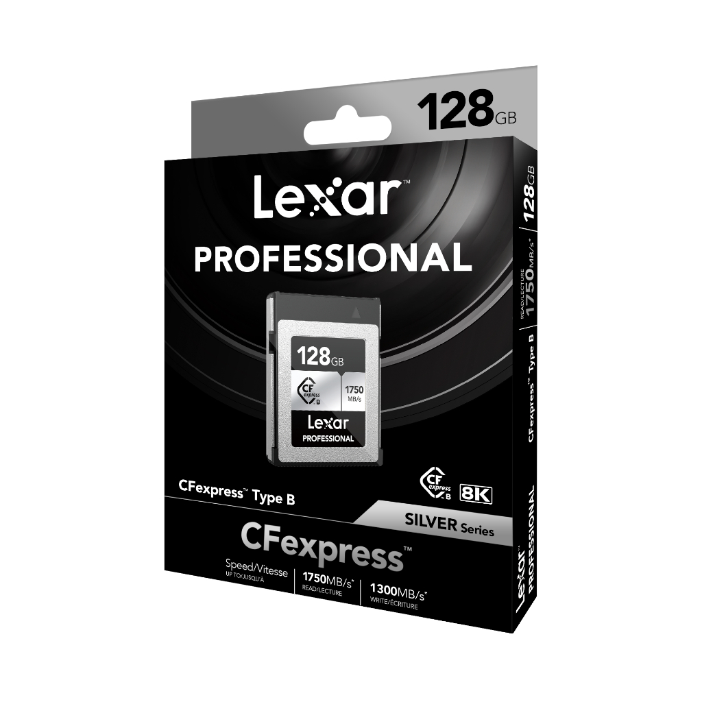 Lexar 128GB Professional CFexpress Type B Silver