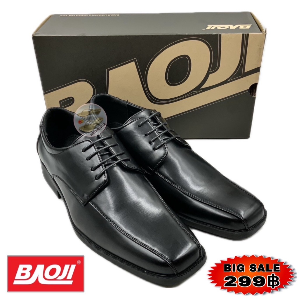 รองเท้าคัทชูผู้ชาย SIZE 39-46 BAOJI (BJ8010) (ฺBIG SALE)