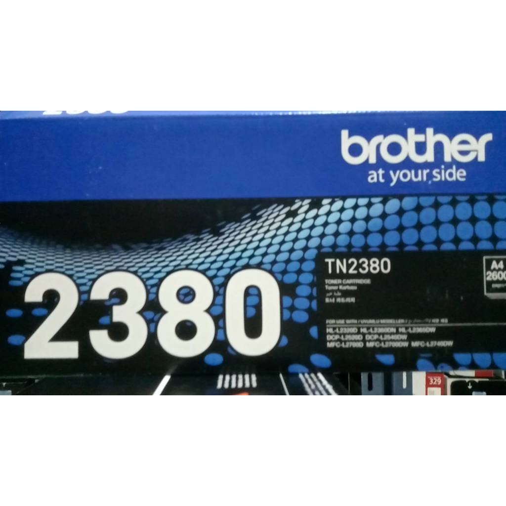 Original Brother TN-2380 หมึกแท้ HL-L2300D/ HL-L2320D/ HL-L2340DW/HL-L2360DN/ HL-L2365DW/ DCP-L2500D