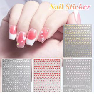 สติกเกอร์ลายหัวใจ สำหรับติดเล็บ