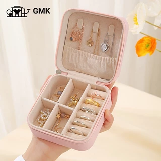 กล่องเครื่องประดับ กล่องหนังPUใส่เครื่องประดับ สร้อยข้อมือ ต่างหู ต่างหู กล่องเก็บของอเนกประสงค์ G2785