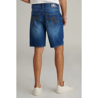Mc jeans กางเกงยีนส์ขาสั้น ผู้ชาย เอวกลาง MAJZ085