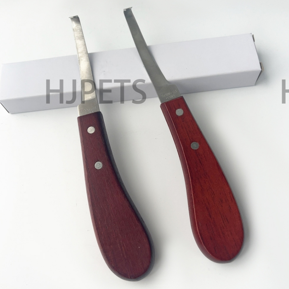 มีดแต่งกีบ มีดแต่งกีบเท้าสัตว์ ตัดกีบม้า มีดแต่งกีบแบบ สแตนเลส มีดแต่งกีบวัว Blade Double-Edge