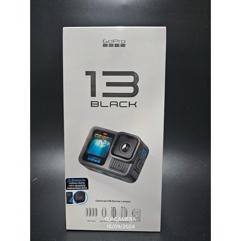 *พร้อมส่ง* Gopro 13 BLACK รุ่นใหม่ล่าสุด สินค้าใหม่ (ประกันศูนย์)