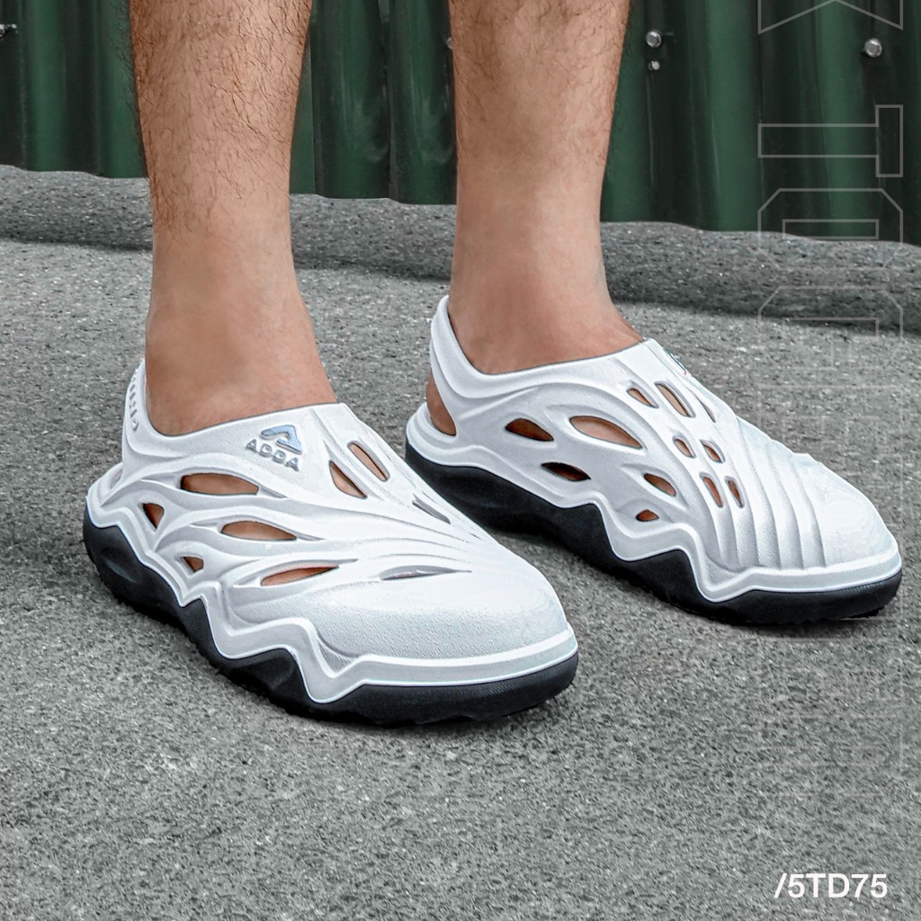 Size 4-11 : New ADDA Wind รองเท้าแตะ ลำลอง ผู้ชาย,ญ แบบสวมหัวโต รัดส้น 5TD75W1 และ M1 พร้อมส่งด่วน