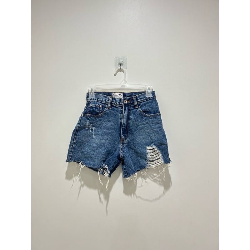 กางเกงยีนส์ขาสั้นSaran