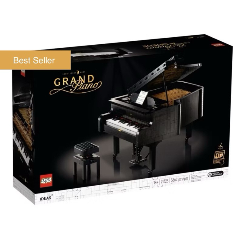 (พร้อมส่ง รับประกันกล่องสวย) Lego 21323 Grand Piano ของใหม่ ของแท้ 100%