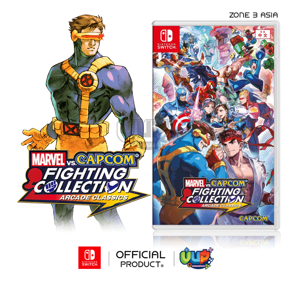 [Pre-Order] Nintendo Switch : MARVEL vs. CAPCOM Fighting Collection: Arcade Classics Zone 3 Asia ตลั