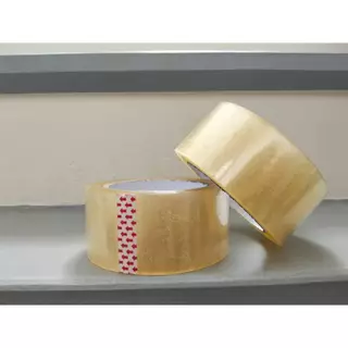 เทปกาว OPP ตรา In-zee Tape กว้าง 2 นิ้ว หนา 45 ไมครอน ยาว 100 หลา ยกลัง(72ม้วน)