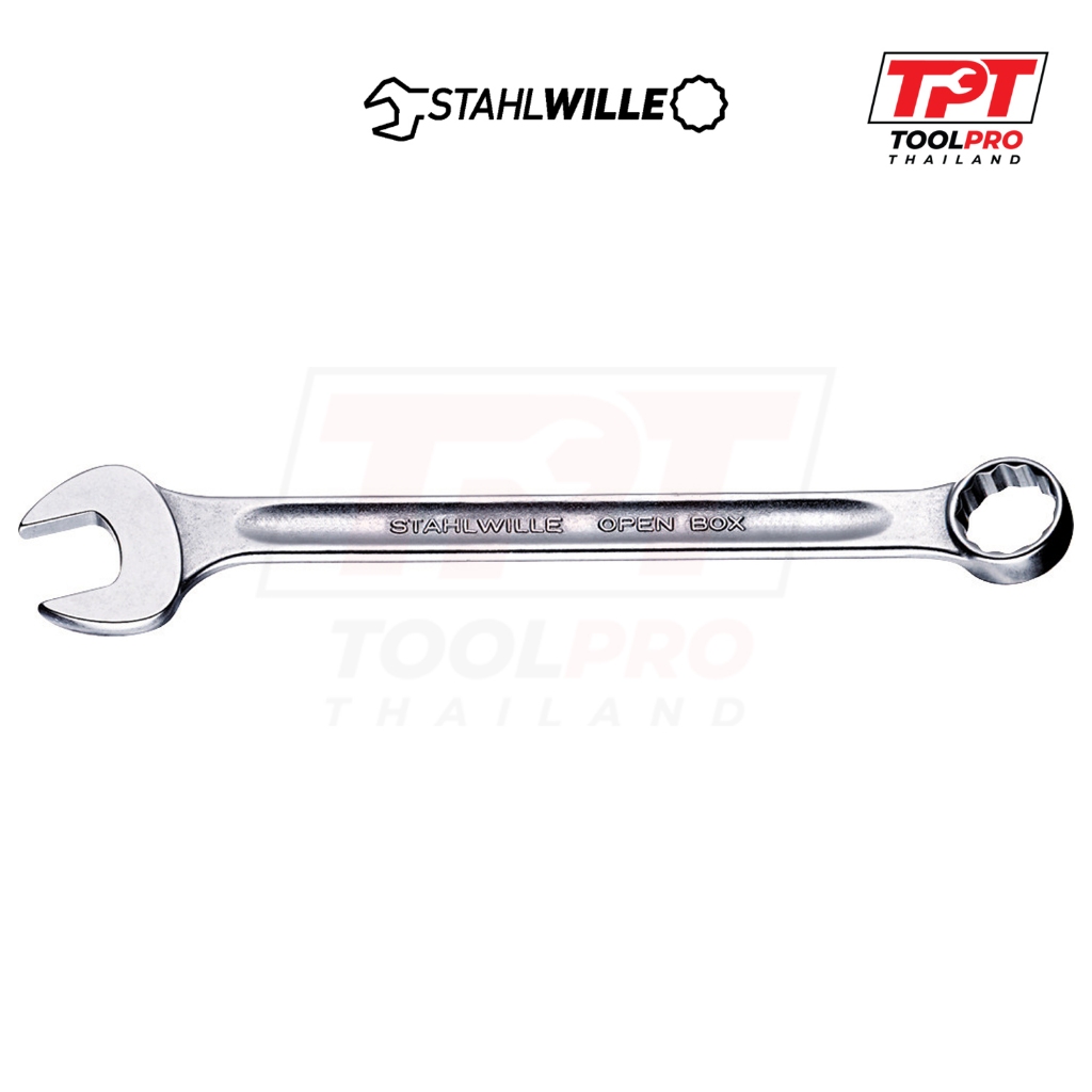 Stahlwille ประแจแหวนข้างปากตาย หน่วยนิ้ว Open Box 13a, Imperial Size, Combination Spanner