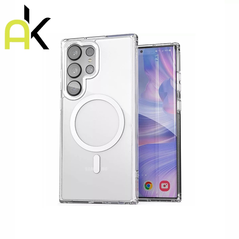 AK Case แม่เหล็ก ทุกรุ่น เคส ชาร์จไร้สาย สำหรับ SAMSUNG Galaxy A17 A07 A37 A57 S25 S24 S26 ultra S23FE A56 A35 A36 A55