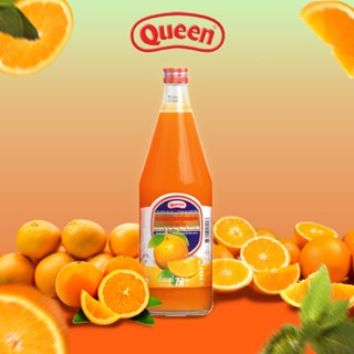 Queen น้ำส้มสายน้ำผึ้งเข้มข้น ตราควีน 750 มล.