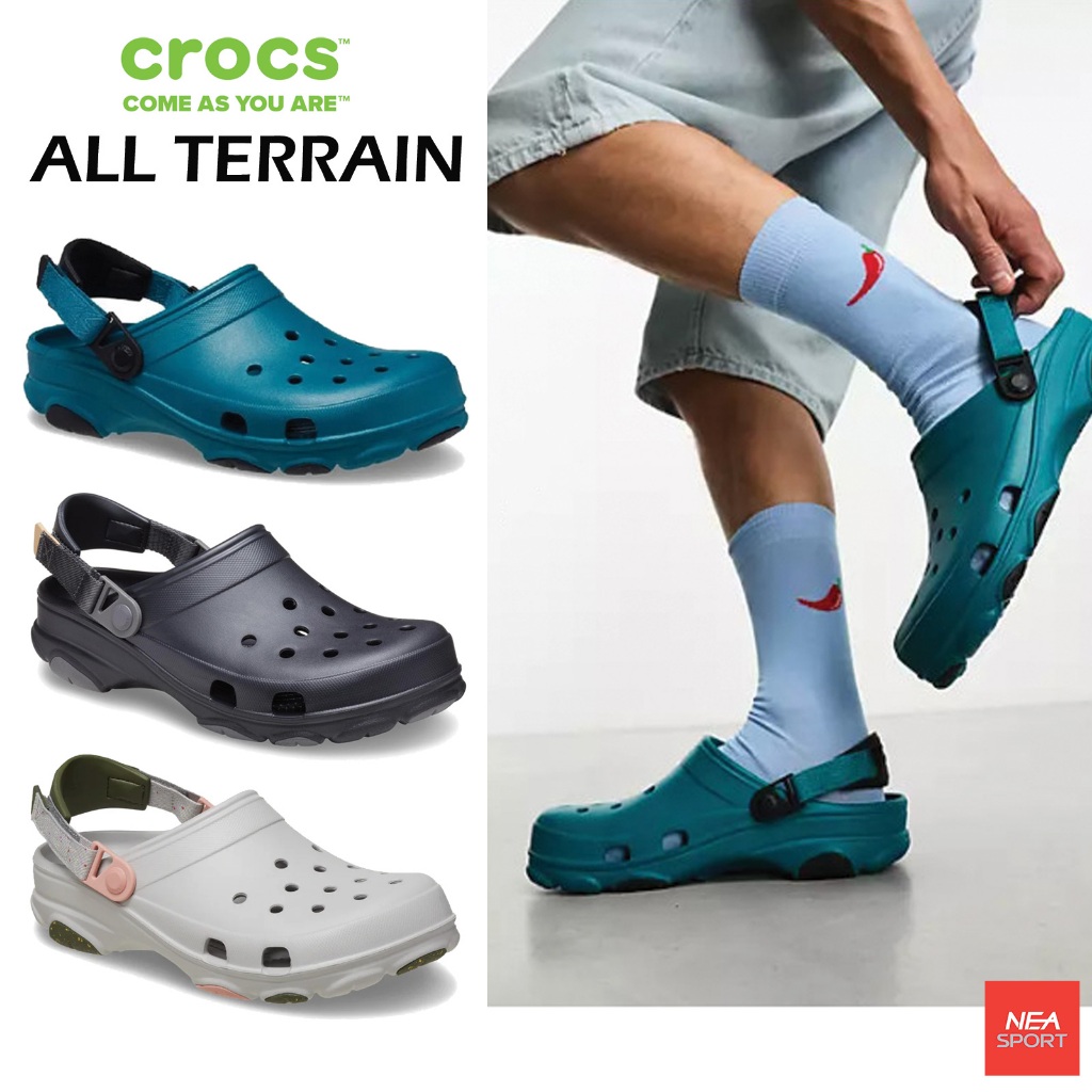[ลด30% เก็บโค้ด 2509FASHDD] CROCS Classic All-Terrain Clog รองเท้าแตะ คร็อคส์ แท้ รุ่นฮิต ได้ทั้งชาย