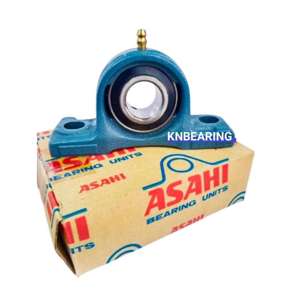 ( ราคาต่อตลับ )ASAHI ขนาด UCP210 ตลับลูกปืนตุ๊กตาพร้อมสกรูตัวหนอน รูทรงกระบอก