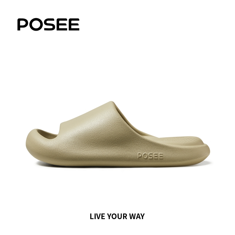 【Wholesale】【New Arrival】Ready stock Posee 2024 new cat claw EVA รองเท้าแตะนุ่มกันลื่น'รองเท้า แฟชั่นสตรี'รองP68101W