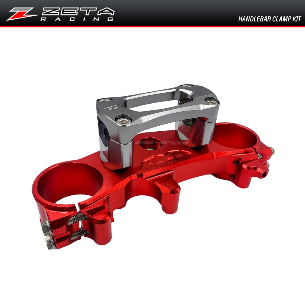 ZETA HANDLEBAR CLAMP KIT แผงคอบน CRF250L/RALLY, CRF300L/RALLY (ZE11-1256, ZE12-1256)