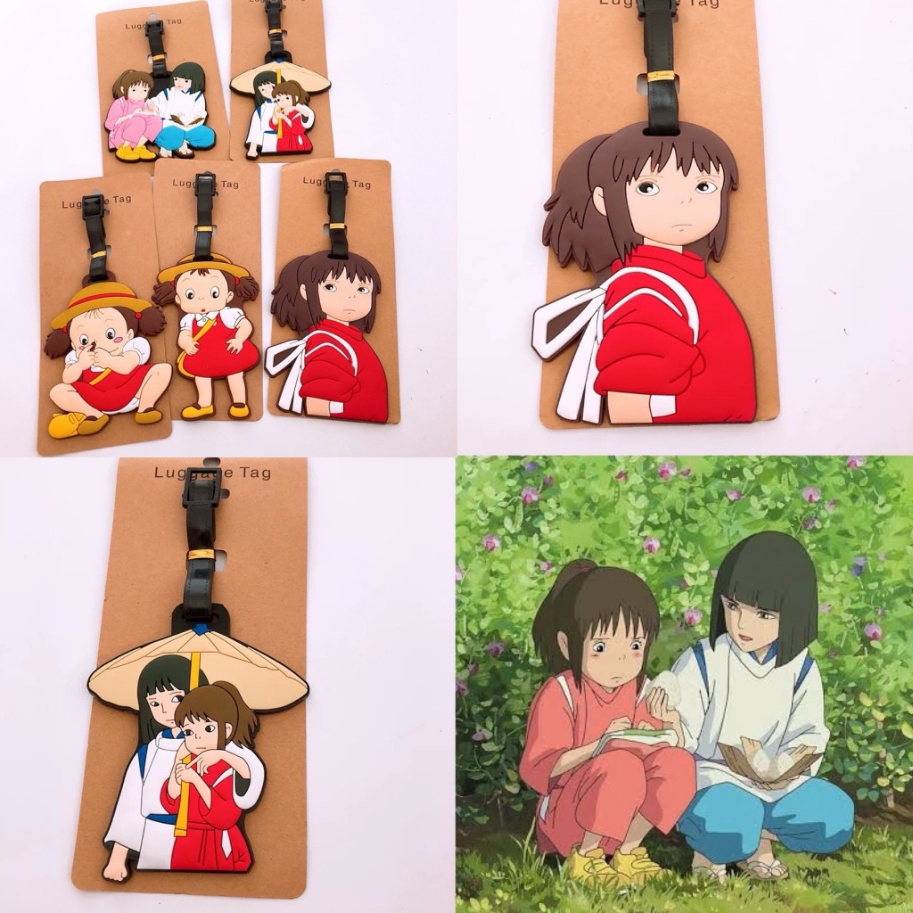 พร้อมส่ง Tag แท็กกระเป๋าเดินทาง Spirited Away Ghibli ป้ายห้อยกระเป๋า Luggage Tag จิบลิ แท็กกระเป๋า 85008