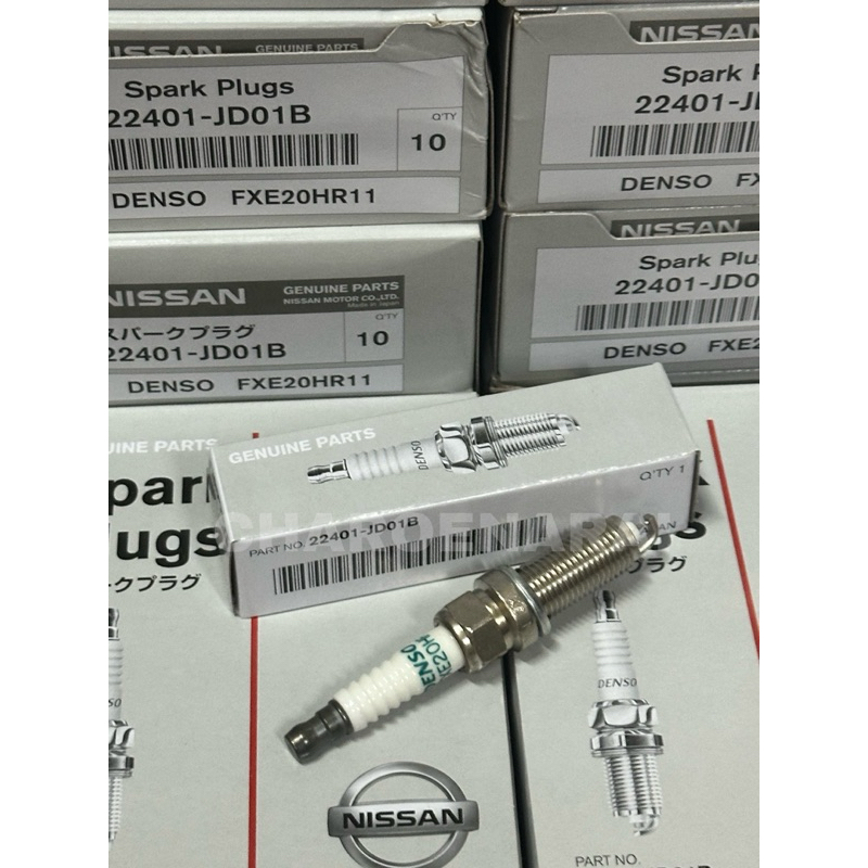 หัวเทียน NISSAN นิสสัน Denso Iridium FXE20HR11 March,Almera,Tiida,Note,Sylphy,Juke,Teana J32 2.0,2.5 part no.22401-JD01B - รูปที่ 5