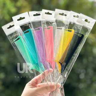 (พร้อมส่งจากไทย) หวีหางปลายสแตนเลสแหลม แบ่งหนีบผมหรือช่อผม น้ำหนักเบา