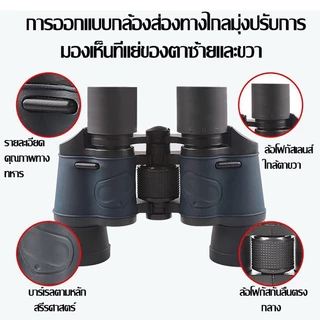 กล้องดูดาว กล้องส่องทางไกล HD 4000m ขนาดเล็ก พับได้ telescope หนักเบาเลนส์ด้านหลังเคลือบสีน้ำเงินหลายชั