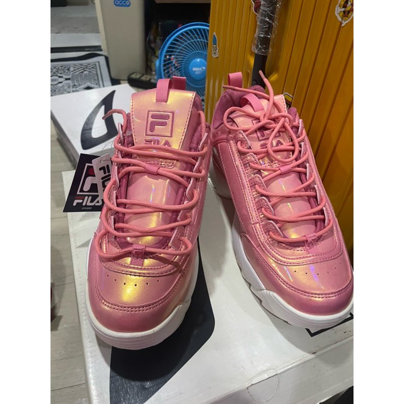 Fila ของใหม่ Disruptor II Liquid Luster EUR41 ตามรูป