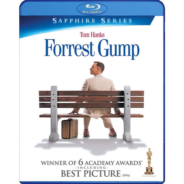 Bluray เสียงไทยมาสเตอร์ หนังใหม่ บลูเรย์ Forrest Gump อัจฉริยะ ปัญญานิ่ม