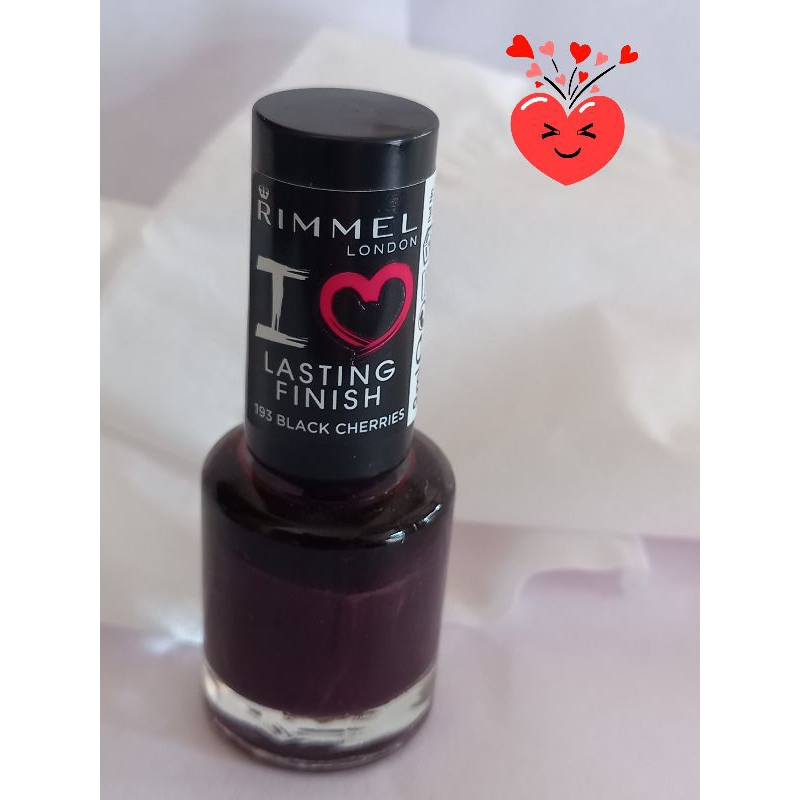 RIMMEL LONDON Lasting Finish nail color polish lacquer ( 193 ) Brand New