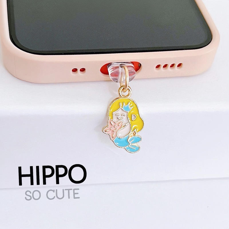 [ร้านไทย] จุกกันฝุ่น iPhone android iPad จุกกันฝุ่นมือถือ จุกกันฝุ่นไอแพด mermaid
