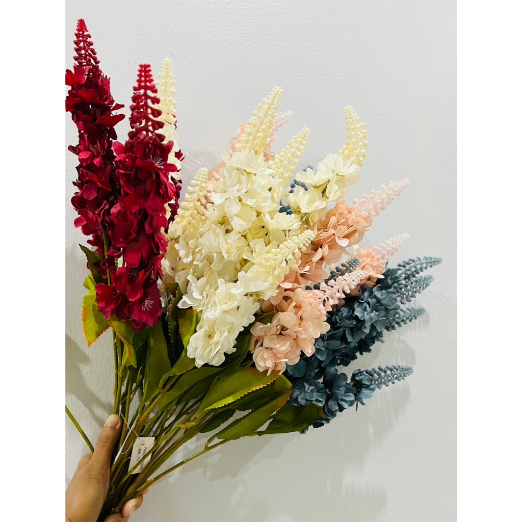 ดอกไลทั่ม ไรทั่ม ดอกไม้ปลอม ตกไม้ตกแต่ง มีหลายสีให้เลือก ราคาส่งพร้อมส่งจากไทย งานดี ทนแดด ทนฝน ดอกแน่นๆๆ