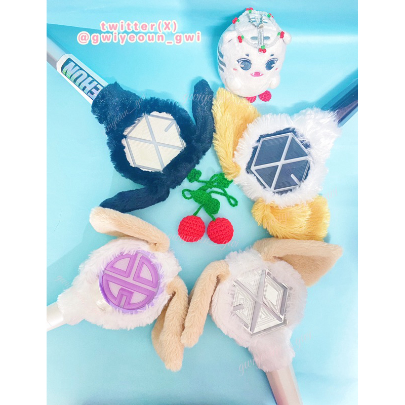 ⭐️ปลอกแท่งไฟ EXO Lightstick Covers 🐧นัดรับ #EXhOrizon_in_BANGKOK ทักแชทค่า🐧