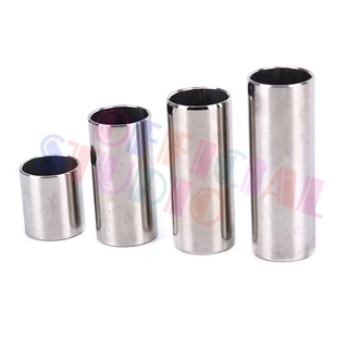 แท่งสไลด์กีตาร์ มี 4 ตัวเลือก Chrome plated Guitar Slide ｛ส่งเร็ว 🚀｝