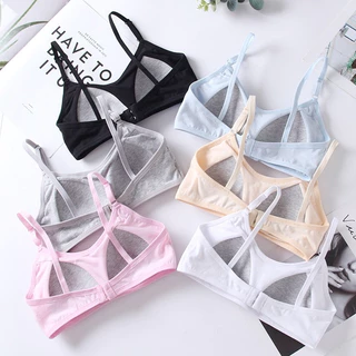2307 บราเด็กสาว Free Size 💕 มีฟองน้ำในตัว ไร้โครง ผ้านุ่มบาง เหมาะสำหรับสาวอกเล็ก/นักเรียน