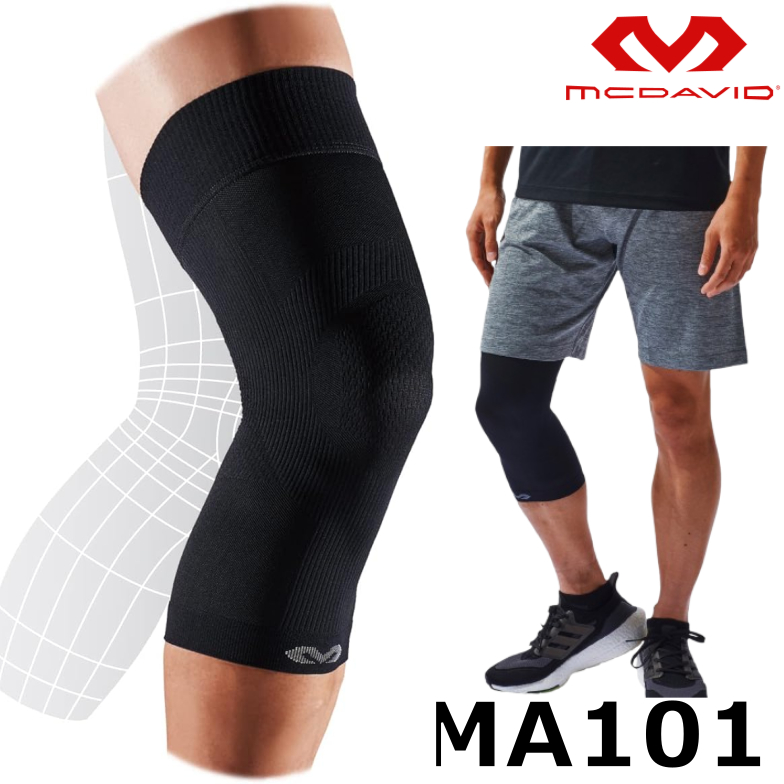 Mcdavid Ma101 Conditioning Knee Sleeve (1 ชิ้น) Thin Compression Support Gym Muscle Training Sports Daily 100% Authenticity ส่งตรงจากญี่ปุ่น