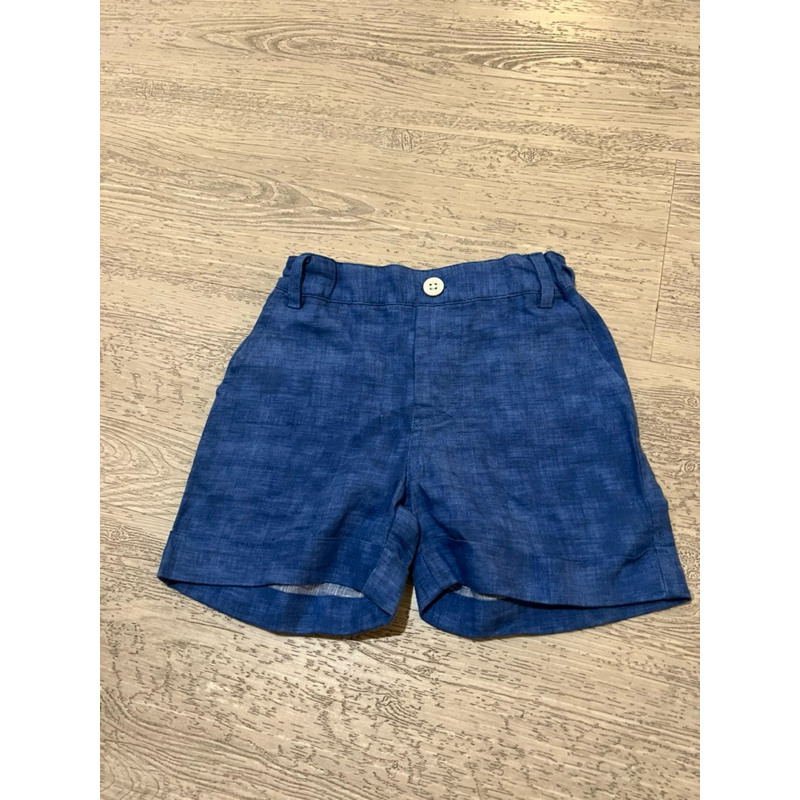 กางเกงขาสั้นเด็ก Jim Thompson สีฟ้า  ไซส์ 2Y