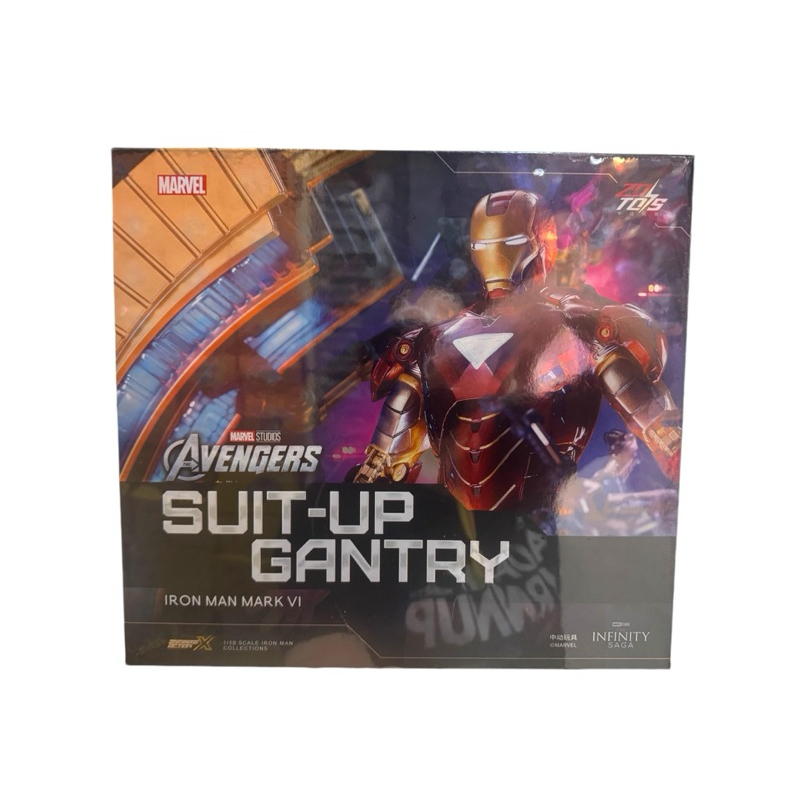 IRON MAN SUIT UP GANTRY V.2 🔥ZD TOYS MK 6🔥ไอรอนแมน สูทอัพเวอร์ชั่น หก