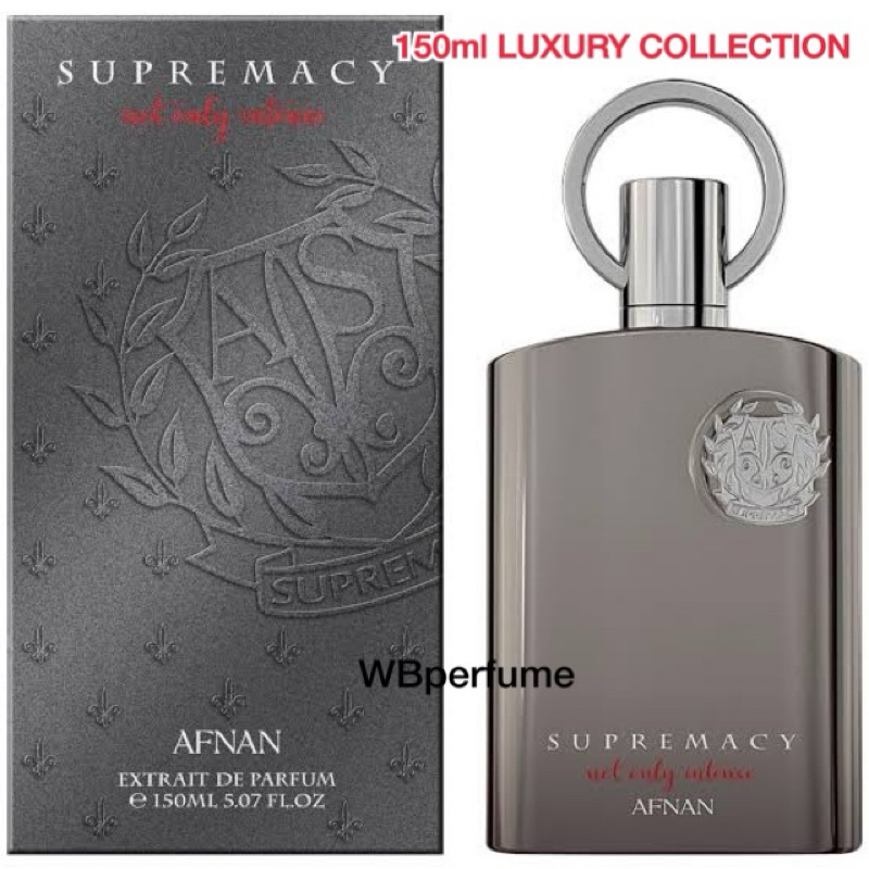 150ml แบบใหม่ Afnan Supremacy Not Only Intense EXTRAIT DE PARFUM 150ml ปี 2024