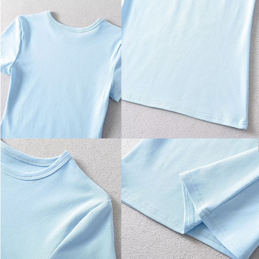 ⚡GI Everyday Crop Top⚡ ครอป คอกลม สไตล์ฝรั่ง_Gioia.991  ( #gii524 ) - รูปที่ 7