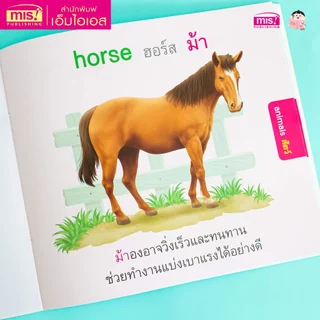 MISBOOK หนังสือหนูชอบสัตว์น่ารัก I like cute animals.