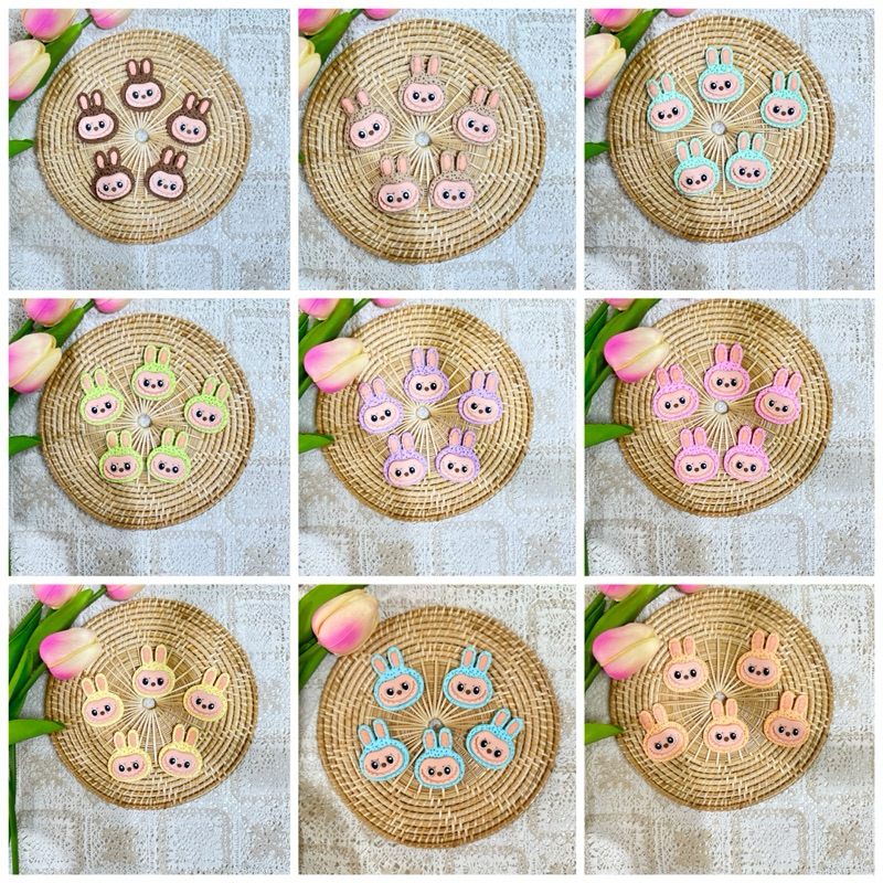 ลาบูบู้ น้ำตาลแต่งเค้กลาบูบู้ 1 กล่องมี 6 ชิ้น ขนาด 4.5 ซม ใช้เวลาจัดส่ง 2-3 วัน