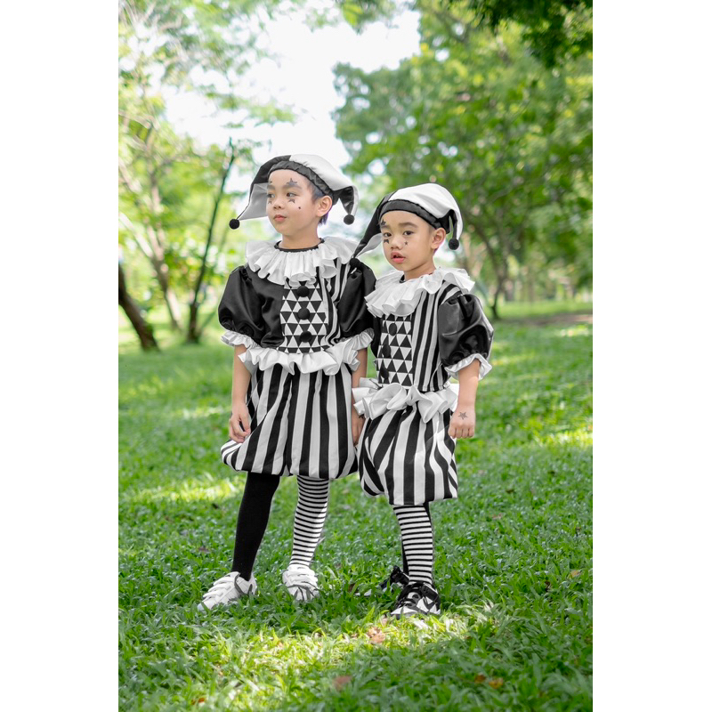 halloween clown ชุดฮาโลวีนเด็ก