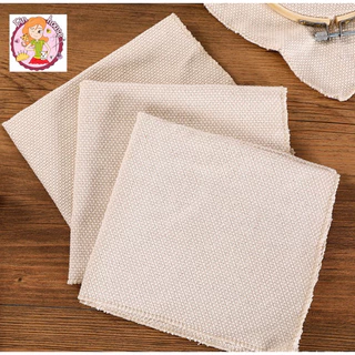 🧸ผ้าMonk สำหรับทำงานพั้นซ์ Punch Needle ผ้าปัก ผ้าMonks ใช้กับปากกาเข็ม punch needle set🧵🪡