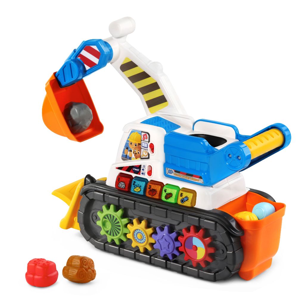 VTech Scoop & Play Digger Truck Toys Vehicle Boys Girls 1 year