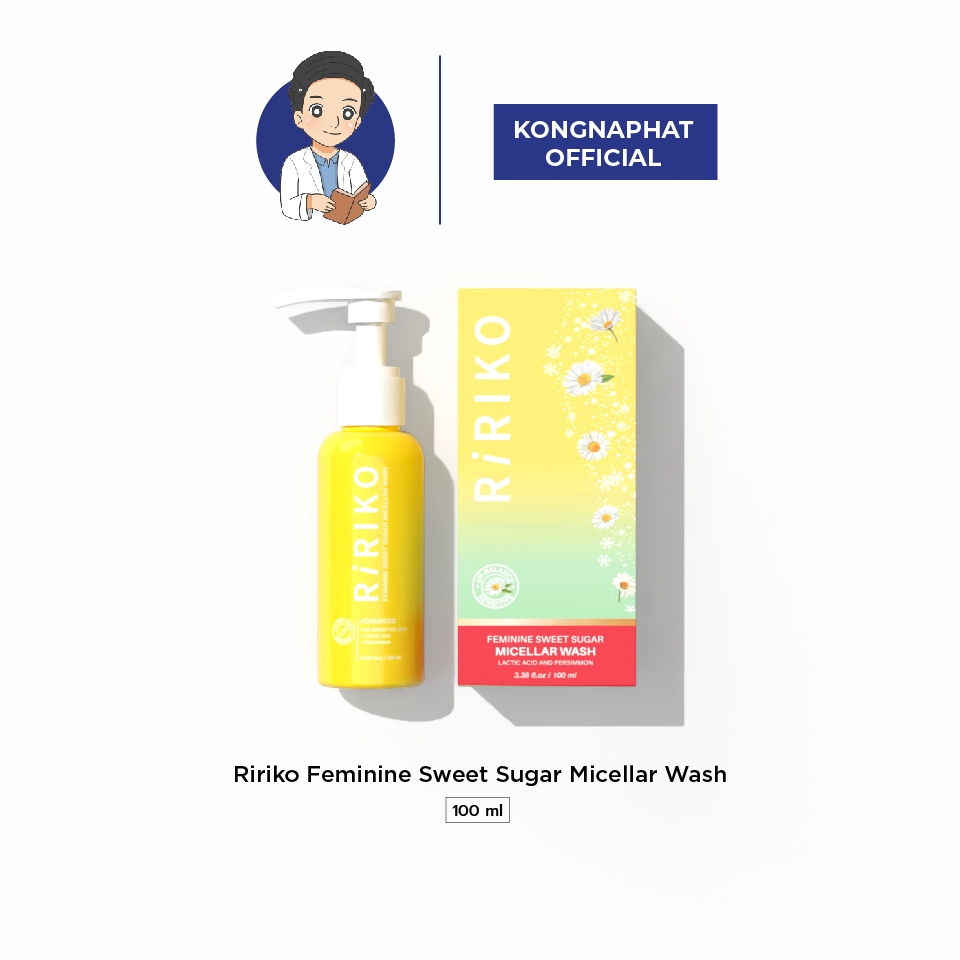 RIRIKO FEMININE SWEET SUGAR MICELLAR WASH - ผลิตภัณฑ์ล้างจุดซ่อนเร้น