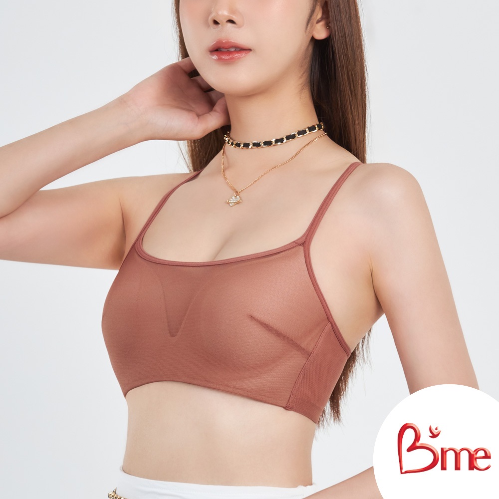 B'me เสื้อชั้นในไร้โครง รุ่น ME1A2N สีน้ำตาล สีดำ สีนู้ด (New M.10)