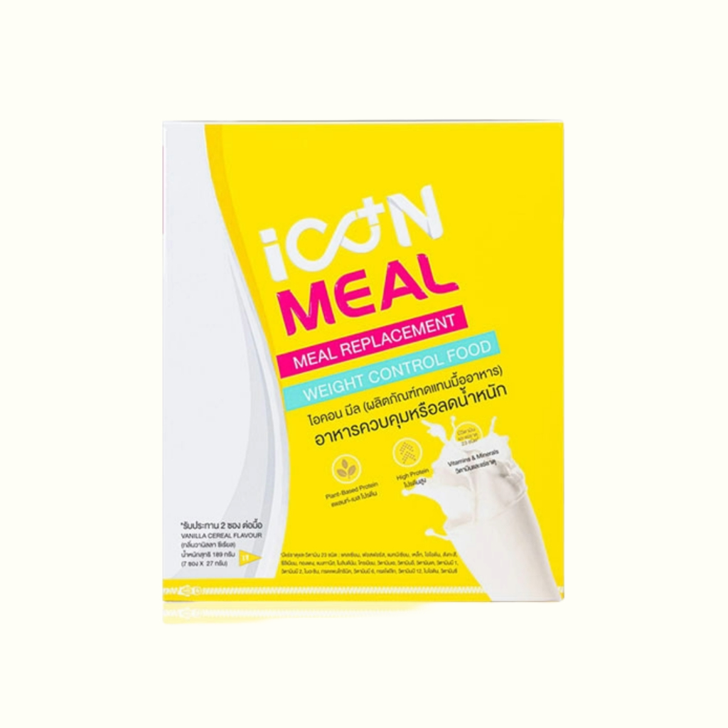 iCON MEAL ไอคอน มีล Meal Replacement ผลิตภัณฑ์ทดแทนมื้ออาหาร
